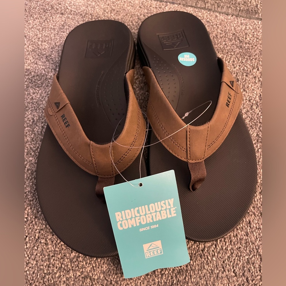 REEF Cushion Spring men’s Flip Flop Sandals NEW